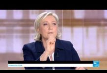 Le Pen: France will be led by a Woman, Me or Merkel