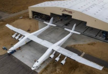 Paul Allen rolls out world’s largest plane