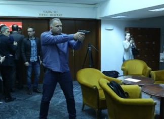 Man who fired gun on protesters in Macedonian Parliament new head of Bureau for Public Safety